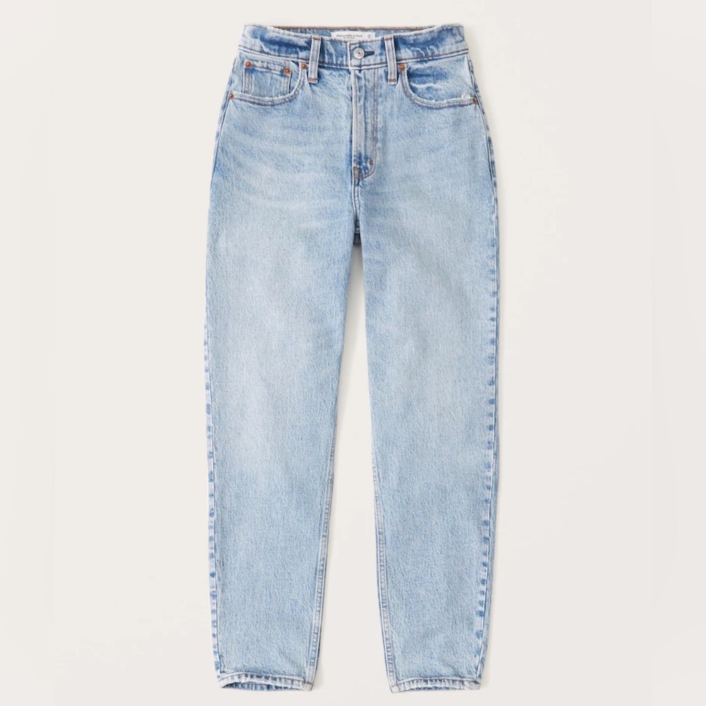 Abercrombie High Rise Mom Jeans